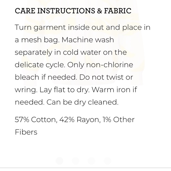 Cabi Roar Cardigan, Size Small, Yellow/Cream - Picture 10 of 10